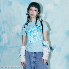 FL HATSUNE MIKU 2TONE ANIME TEE