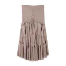 TOUCHY FRILL SHEER SKIRT