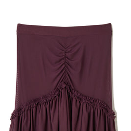 TOUCHY FRILL SHEER SKIRT